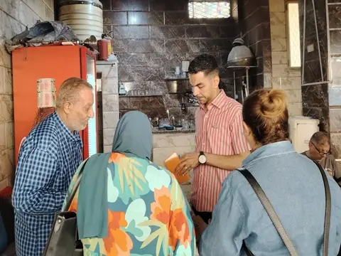 صورة نشرها حي المنتزه أول مع الخبر