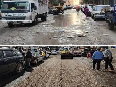 صورة نشرها حي المنتزه أول مع الخبر