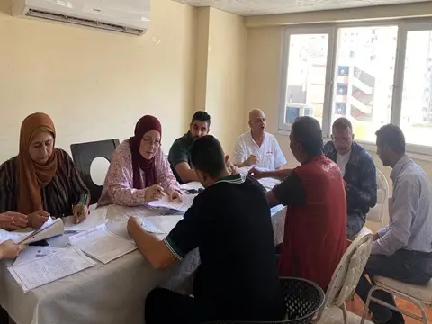 صورة نشرها حي المنتزه أول مع الخبر