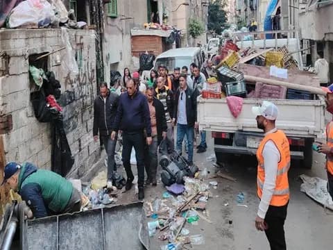 صورة نشرها حي المنتزه أول مع الخبر